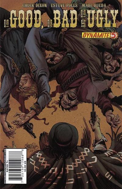 Cover for The Good the Bad and the Ugly (Dynamite Entertainment, 2009 series) #5 [Cover 5B]