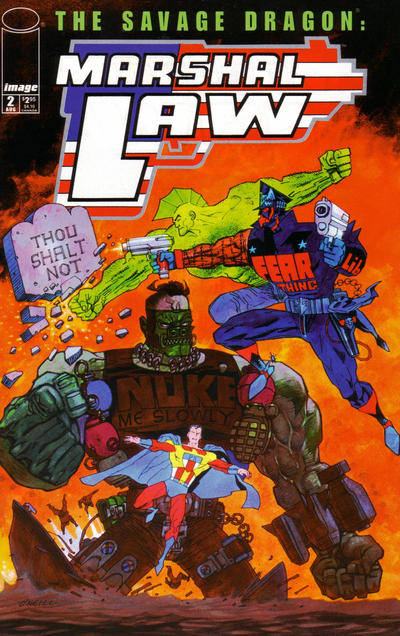 Cover for The Savage Dragon / Marshal Law (Image, 1997 series) #2