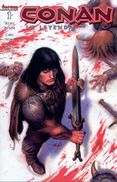 Cover for Conan: La Leyenda (Planeta DeAgostini, 2005 series) #1