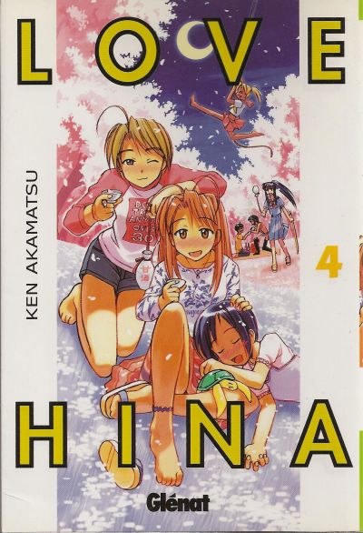 Cover for Love Hina (Ediciones Glénat España, 2001 series) #4