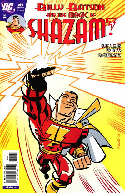 Cover for Billy Batson & the Magic of Shazam! (DC, 2008 series) #6
