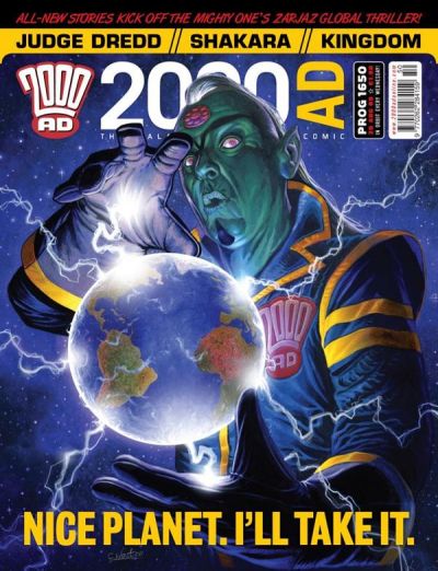 Cover for 2000 AD (Rebellion, 2001 series) #1650