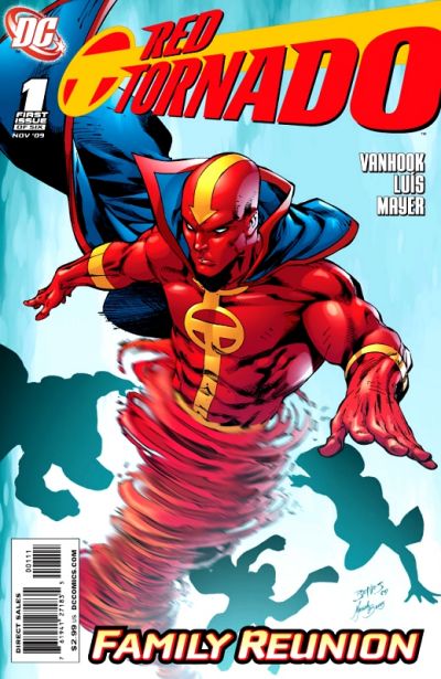 Cover for Red Tornado (DC, 2009 series) #1