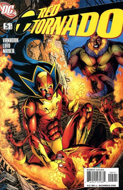 Cover for Red Tornado (DC, 2009 series) #5