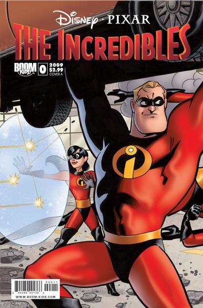 Cover for Incredibles: City of Incredibles (Boom! Studios, 2009 series) #0 [Cover A]