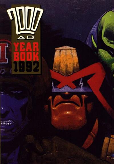 Cover for 2000 AD Yearbook (Fleetway Publications, 1991 series) #1992