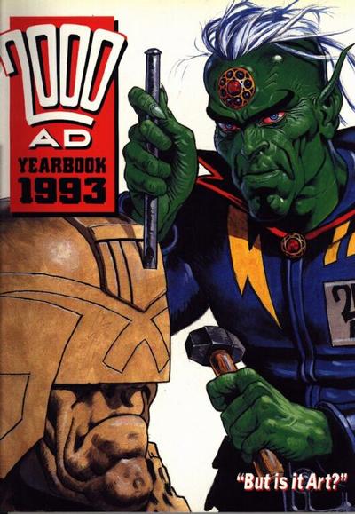 Cover for 2000 AD Yearbook (Fleetway Publications, 1991 series) #1993
