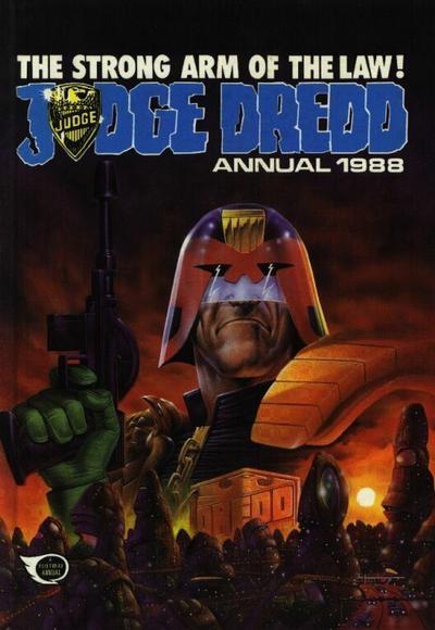 Cover for Judge Dredd Annual (Fleetway Publications, 1988 series) #1988