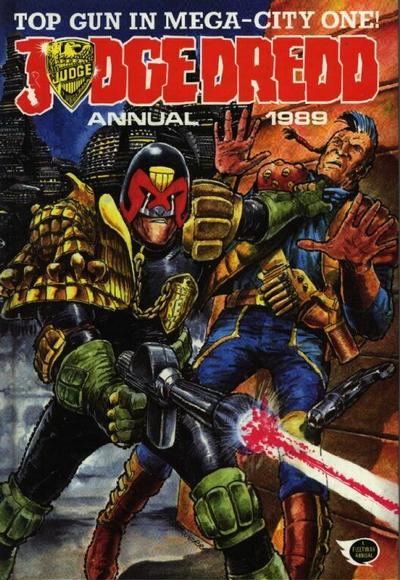 Cover for Judge Dredd Annual (Fleetway Publications, 1988 series) #1989
