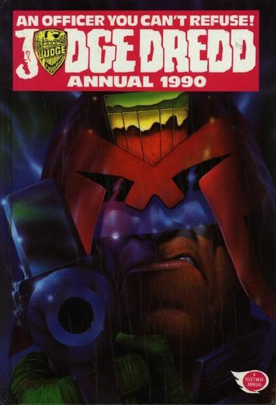 Cover for Judge Dredd Annual (Fleetway Publications, 1988 series) #1990