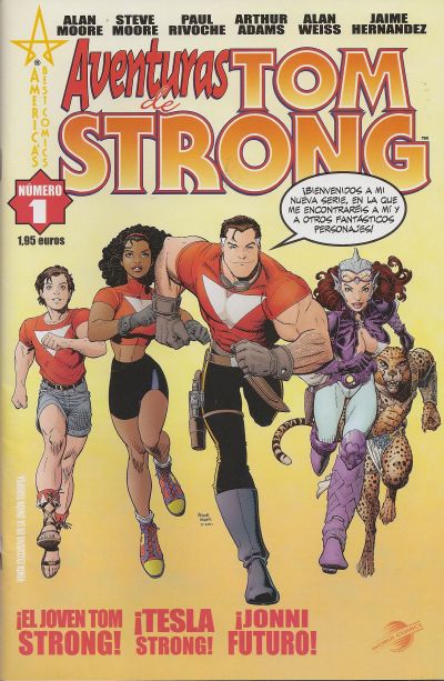 Cover for Aventuras de Tom Strong (Planeta DeAgostini, 2003 series) #1