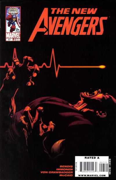 Cover for New Avengers (Marvel, 2005 series) #57