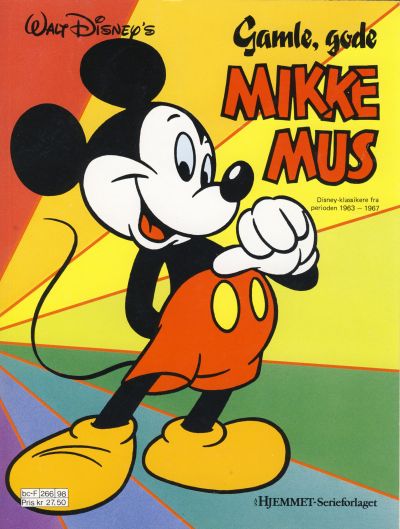 Cover for Mikke Mus Album (Hjemmet / Egmont, 1987 series) #[3] - Gamle, gode Mikke Mus