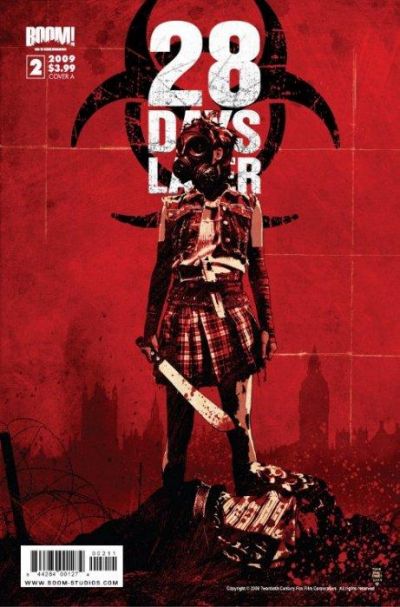 Cover for 28 Days Later (Boom! Studios, 2009 series) #2 [Cover A]