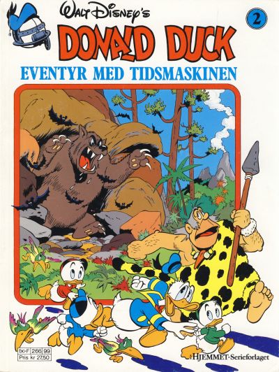 Cover for Donald Duck Eventyr med tidsmaskinen (Hjemmet / Egmont, 1987 series) #2