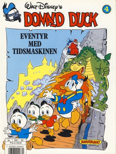 Cover for Donald Duck Eventyr med tidsmaskinen (Hjemmet / Egmont, 1987 series) #4