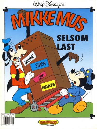 Cover for Mikke Mus Album (Hjemmet / Egmont, 1987 series) #[6] - Selsom last