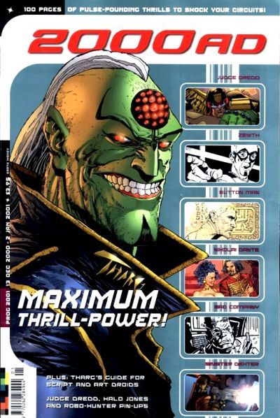 Cover for 2000 AD (Egmont UK, 2000 series) #2001