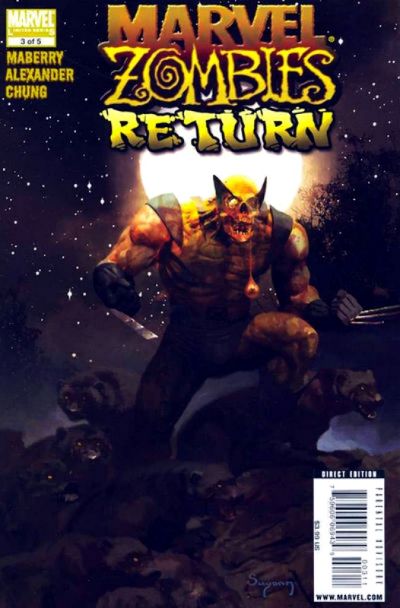 Cover for Marvel Zombies Return (Marvel, 2009 series) #3