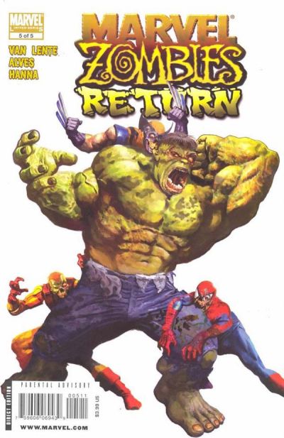 Cover for Marvel Zombies Return (Marvel, 2009 series) #5