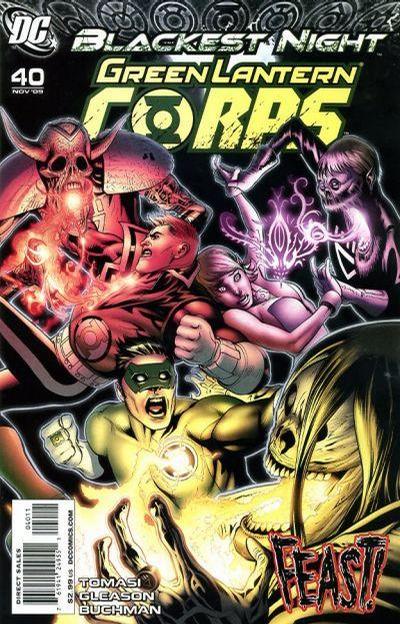 Cover for Green Lantern Corps (DC, 2006 series) #40