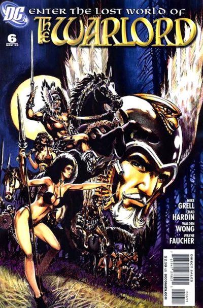 Cover for Warlord (DC, 2009 series) #6
