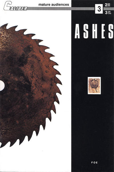 Cover for Ashes (Caliber Press, 1990 series) #3