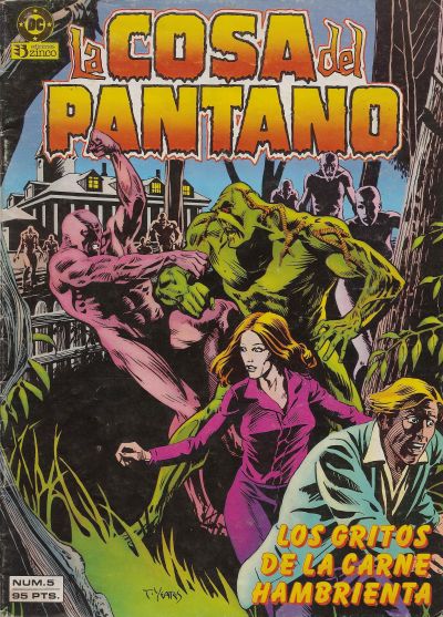 Cover for La Cosa del Pantano (Zinco, 1984 series) #5