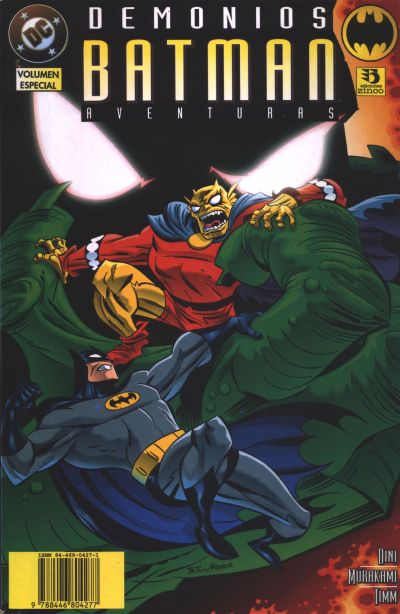 Cover for Batman Aventuras: Demonios (Zinco, 1996 series) 