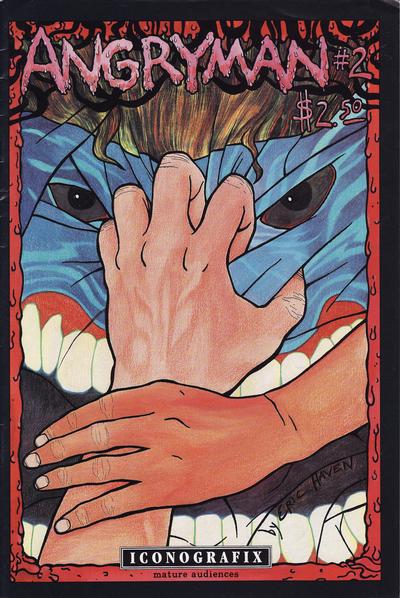 Cover for Angryman (Caliber Press, 1992 series) #2