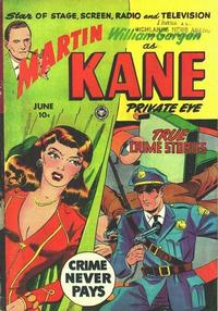 Cover Thumbnail for Martin Kane, Private Eye (Fox, 1950 series) #4 [1]