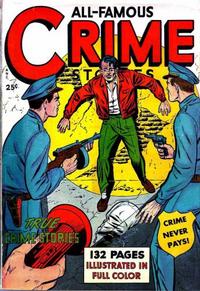 Cover for All-Famous Crime Stories (Fox, 1949 series) #[nn]