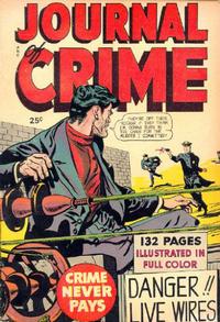 Cover Thumbnail for Journal of Crime (Fox, 1949 series) #[nn]