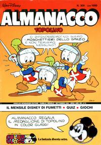 Cover Thumbnail for Almanacco Topolino (Mondadori, 1957 series) #309