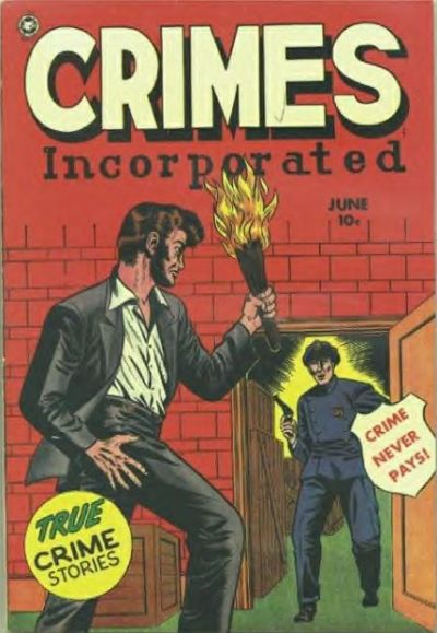Cover for Crimes Incorporated (Fox, 1950 series) #12 [1]