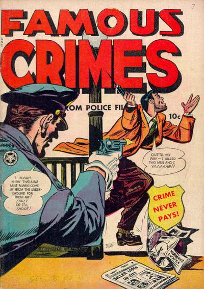 Cover for Famous Crimes (Fox, 1948 series) #7