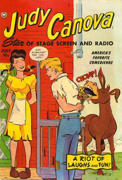 Cover for Judy Canova (Fox, 1950 series) #24 [2]