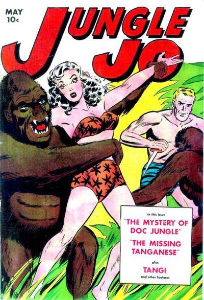 Cover for Jungle Jo (Fox, 1950 series) #1