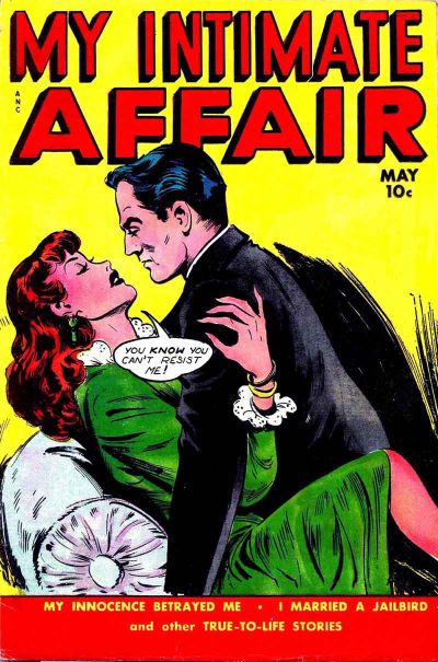 Cover for My Intimate Affair (Fox, 1950 series) #2
