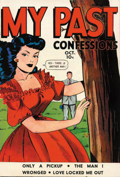 Cover for My Past Thrilling Confessions (Fox, 1949 series) #8