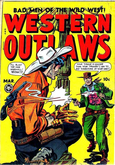 Cover for Western Outlaws (Fox, 1948 series) #20
