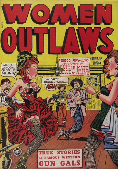Cover for Women Outlaws (Fox, 1948 series) #1