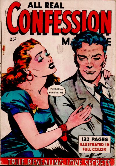 Cover for All Real Confession Magazine (Fox, 1949 series) #[nn]