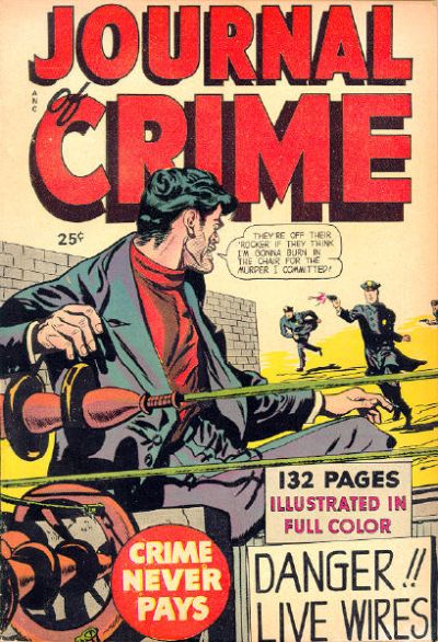 Cover for Journal of Crime (Fox, 1949 series) #[nn]