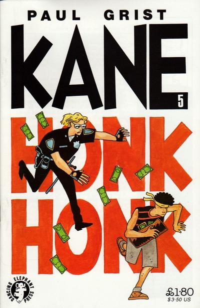 Cover for Kane (Dancing Elephant Press, 1993 series) #5