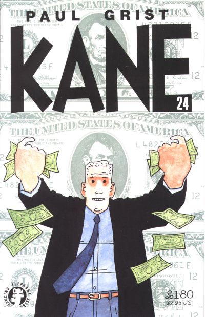 Cover for Kane (Dancing Elephant Press, 1993 series) #24