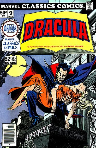 Cover for Marvel Classics Comics (Marvel, 1976 series) #9 - Dracula