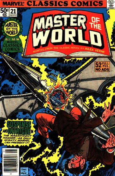 Cover for Marvel Classics Comics (Marvel, 1976 series) #21 - Master of the World