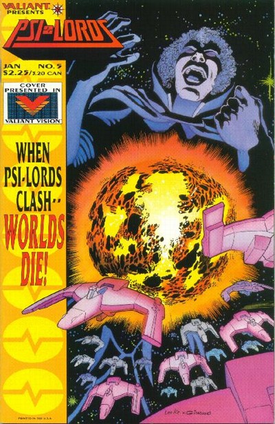 Cover for Psi-Lords (Acclaim / Valiant, 1994 series) #5