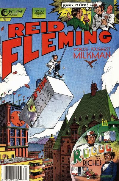 Cover for Reid Fleming, World's Toughest Milkman (Eclipse, 1986 series) #1